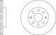 2x Apec Blue Front Brake Discs 236mm Fits Chevrolet Daewoo Aveo / Kalos Spark
