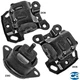 Engine Motor Mounts & Trans. Mount 3Pcs Set for Chevrolet S10 Blazer 83-89 2.8L