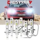 For Mazda 6 2003 2004 2005 LED Headlight Bulb High Low + Fog Light 6500K White