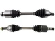 TRQ 78MR32P Front Axle Shaft Set Fits 2005 Mazda 3