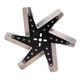 Derale 19115 15" High Performance Stainless Steel Flex Fan Standard 