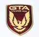 1987-1990 Pontiac Trans Am GTA Flame Red Front Bumper Emblem New *10118526