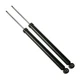 2pcs Rear Right Shock For Mazda 3 2.0L 04-09 Mazda 5 2.3L 06-10 2.5L 12-14 Black