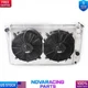 #CC829FS Fit 82-02 Chevy  S10 S-10 Blazer V8 Conversion 3ROW Radiator + Fans AT