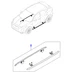 Jaguar E Pace Bright Finish Side Step Tubes J9C9952 Genuine New