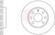 2x Brake Discs Pair Vented fits OPEL VECTRA A 1.4 Front 88 to 92 14NV 236mm Set