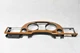 WOODGRAIN GAUGE CLUSTER BEZEL 4E1857115B AUDI A8 04 05 06 07