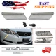 Fit LEXUS GS300 GS350 2006-2011 L&R Car Headlight Washer Nozzle Cover Chrome