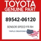 Toyota Genuine 8954206120 Sensor Speed Fr RH 89542-06120 OEM