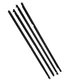 4x Window Rubber Glass Seal Weatherstrip Belt Trim Strips For Mazda 6 2004-2012