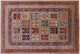 6' 6" X 9' 8" Traditional Garden Design Handmade Rug - Q10655
