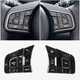 Black Alloy Steering Wheel Button For Jaguar XE XF F-PACE E-PACE F-TYPE