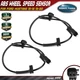 2Pcs Rear Left & Right Side ABS Wheel Speed Sensors for Ford Mustang 15-16 18-20