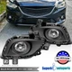 Fits 2014-2016 14-16 Mazda 6 Atenza Bumper Lamps Fog Lights Kit+Switch