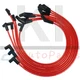 RED HEI Spiral Core SPARK PLUG WIRES 45 DEGREE END 396-427-454-502 For CHEVY BBC