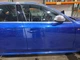 2015 S4 Audi Right Passenger Side Front Door Assembly Color: Blue Y5q
