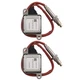 2X Rear Front Nox Sensor For BMW X5 xDrive 35d 2.0 3.0L 13628589844 13628589846