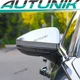 Matt Chrome Side Mirror Cover Caps for Audi A6 C8 S6 A7 S7 A8 2018+ With Assist