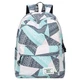 Backpack for Teens, Fashion Geometric Pattern kids Backpack College Bags Shou...