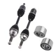 Front Driver Passenger CV Joint Axle Shafts & Bearing Kit For Mazda 3 2.0L 06-13
