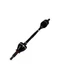 14 15 16 17 Maserati Quattroporte S Rear Left Driver CV Axle Shaft AWD 1359 OEM