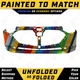 NEW Painted To Match Front Bumper Cover Replacement for 2019-2025 Mazda 3 Sedan