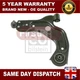 Fits Ford Fiesta Puma FirstPart Front Left Lower Track Control Arm 1710796
