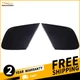1Pair Front Bumper Tow Hook Cap Cover For Lexus CT200h 2014-2017