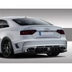 Duraflex S5 B8 Eros Version 1 Rear Bumper for A5 Audi 08-16 edpart_109347