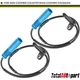 2x ABS Wheel Speed Sensor for Mini Cooper Paceman 13-16 Rear Left & Right 1.6L