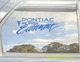 Pontiac We Build Excitement Vinyl Decal Your Color Choice Sticker Trans Am Fiero