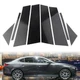 Pillar Posts Door Trim (8pcs/Set) FIT FOR Mazda 3 Sedan 2019-2021 Glossy Black