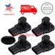 4PCS PDC Parking Assis Sensor 89341-33210 For Lexus RX350 RX450h GX460 2013-2015