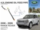 GENUINE FACTORY OEM LAND ROVER OIL FEED PIPE RANGE ROVER 06-09 4.2L SC PBP500290