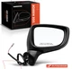 A-Premium Passenger Power Adjust Mirror w/ Manual Folding for Mazda 3 2014-2016