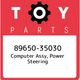 89650-35030 Toyota Computer assy, power steering 8965035030, New Genuine OEM Par