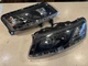 Audi 05-08 A6 Black Projector Headlights LED Daytime Running DRL 05 06 07 08