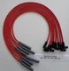 BBC CHEVY 396-427-454-502 HEI RED 8mm Spiral SPARK PLUG WIRES-Straight Boot USA 