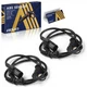 AISIN Qty(2) Front ABS Wheel Speed Sensor for Mercedes-Benz E320 E350 CLS500