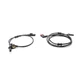 2 Set L&R ABS Wheel Speed Sensor Fits Mercedes-Benz W211 C219 E-Class 2115401317