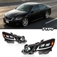 LED Headlight Lamp Fit Lexus GS300 GS350 GS430  06-11 Sequential Light Pair
