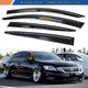For 2006-2011 Lexus GS GS350 GS300 JDM Wavy Mugen Style Window Visors Rain Guard