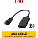 1-10PCS Music Interface AMI Cable AUX for A3 Audi A5 A4 A6 A7 A8 Q5 Q7 R8 S3 S8
