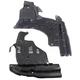 New Engine Splash Shield For Suzuki SX4 2010-2013 Driver & Passenger Side 2Pc