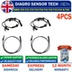 4X FRONT-REAR ABS Sensor For BMW F20 F21 F22 F23 F30 F31 F32 F33 F34 F36 F82 F87