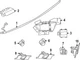 Genuine Nissan Blind Spot Detection System Warning Sensor 284N0-7SF3A