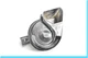 09-16 Audi A4 Front Left Horn Low Tone Frequency 8T0951223A Oem