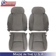 2006-2011 For Lexus GS350 GS300 GS450h Leatherette Front Seat Covers Light Gray