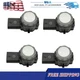 4PCS Silver Parking Sensor For BMW 330i 430i 530i X3 X4 X5 X6 X7 66209826784