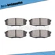 4PCS REAR CERAMIC BRAKE PADS FOR LEXUS LX570 TOYOTA LAND CRUISER TOYOTA SEQUOIA